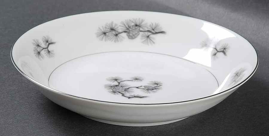 Silver Cone Fruit/Dessert (Sauce) Bowl by Empress (Japan)-1