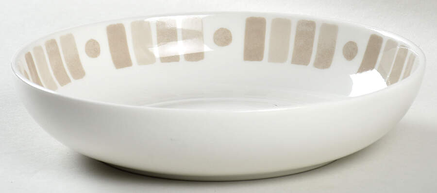 Silver Wheat (1106) Coupe Cereal Bowl by Empress (Japan)-1