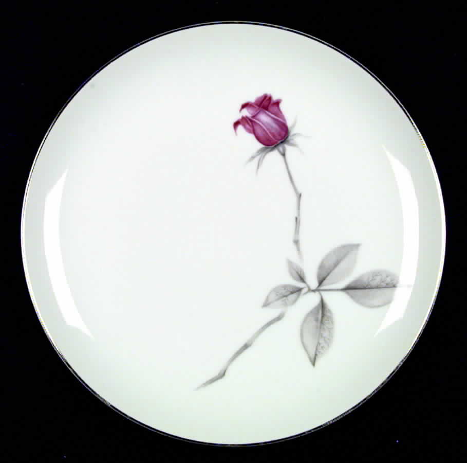 Tea Rose Dinner Plate by Empress (Japan)-1