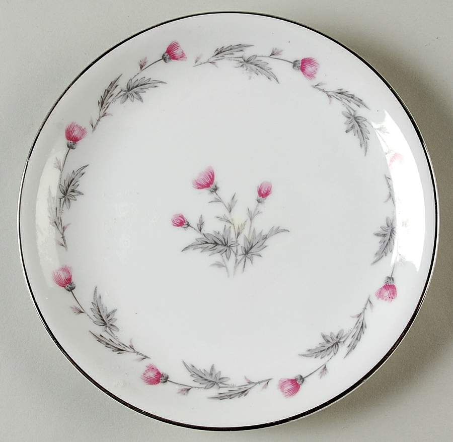 Thistle Bread & Butter Plate by Empress (Japan)-1