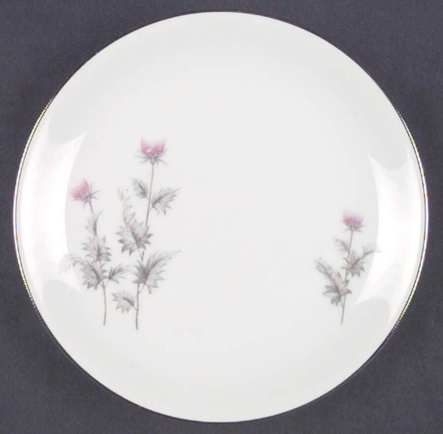 Thistlette Bread & Butter Plate by Empress (Japan)-1