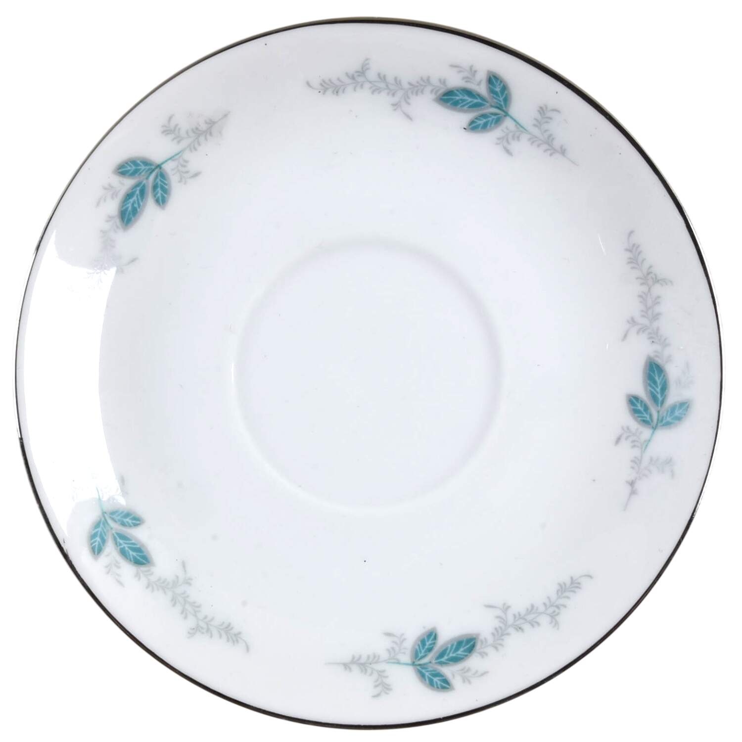 Turquoise Saucer by Empress (Japan)-1