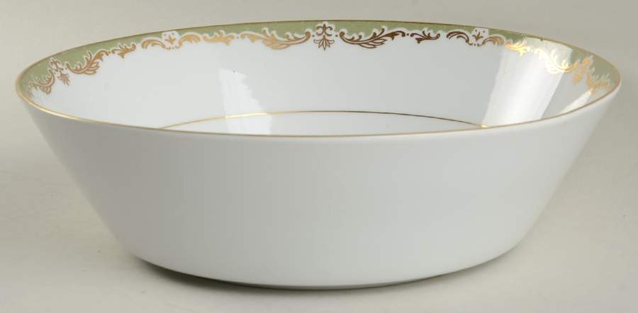 Verde 9" Round Vegetable Bowl by Empress (Japan)-1