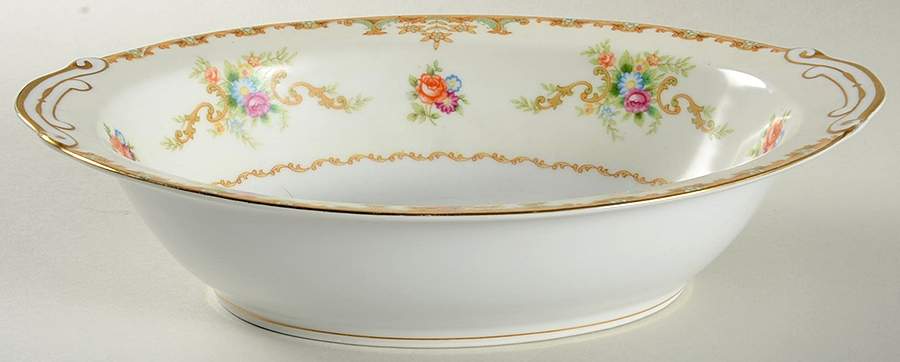 Windmere 10" Oval Vegetable Bowl by Empress (Japan)-1