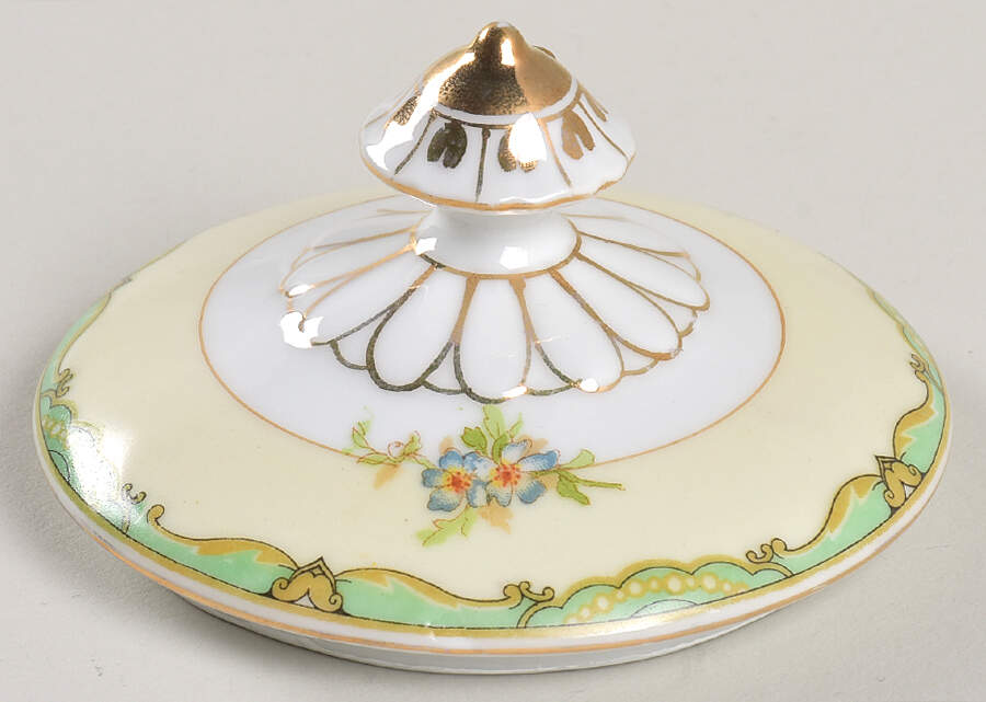 Woodmere Lid for Sugar Bowl by Empress (Japan)-1