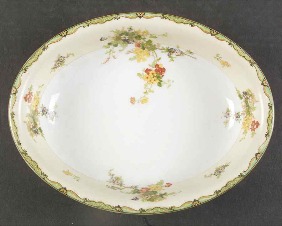 Woodmere 10" Oval Vegetable Bowl by Empress (Japan)-1