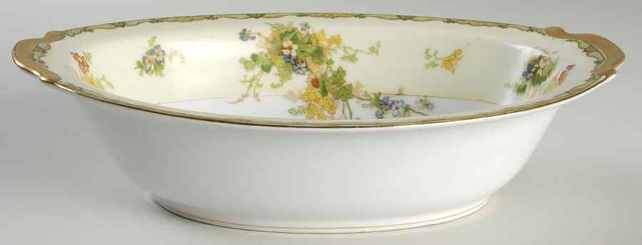 Woodmere 10" Oval Vegetable Bowl by Empress (Japan)-1