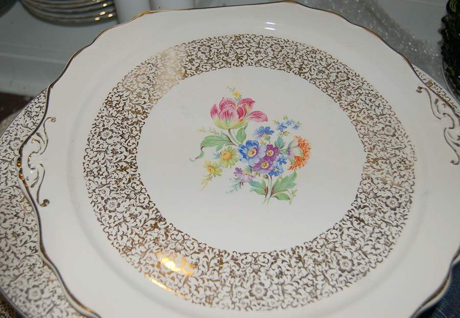 Royal Lovelace Handled Cake Plate by Enco Inc-1