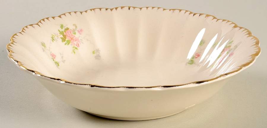 Rambling Rose Fruit/Dessert (Sauce) Bowl by Englishtown Crafts-1