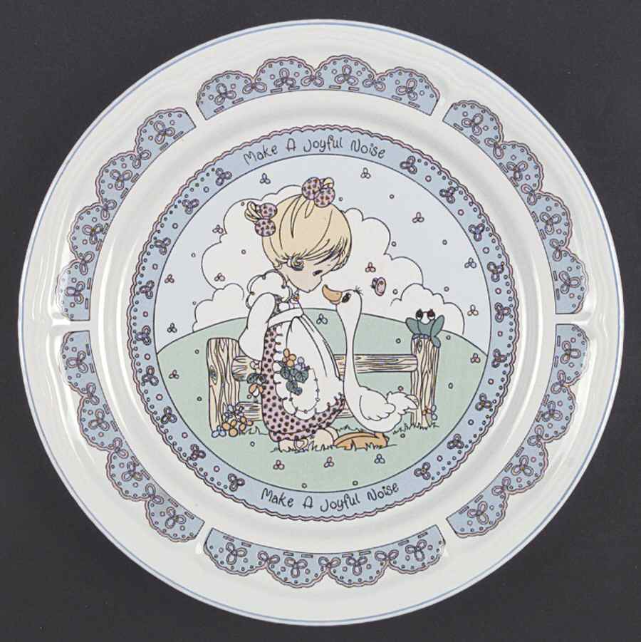 Make A Joyful Noise Dinner Plate by Enesco-1