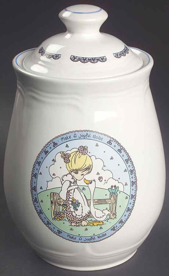 Make A Joyful Noise Medium Canister & Lid by Enesco-1