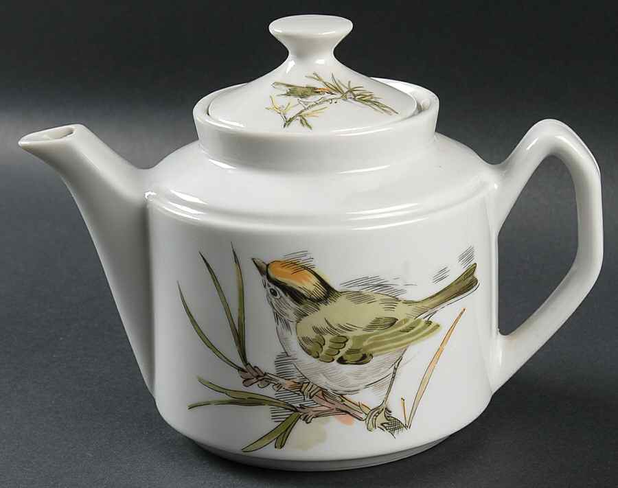Song Bird Teapot & Lid by Enesco-1