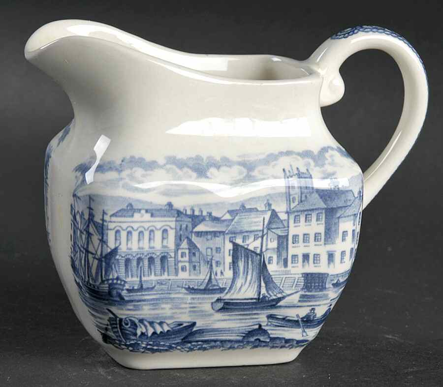 Historical Ports of England Blue Creamer by England-1