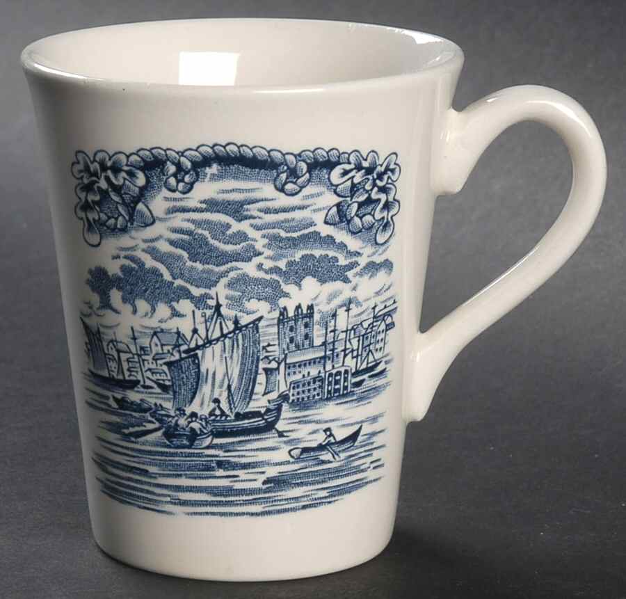 Historical Ports of England Blue Mug by England-1