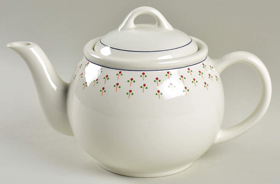 Petite Fleur Teapot & Lid by England-1