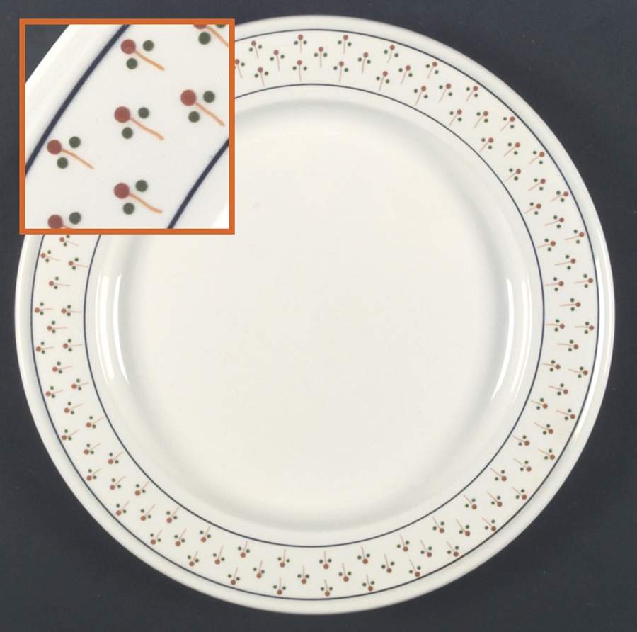 Petite Fleur Dinner Plate by England-1