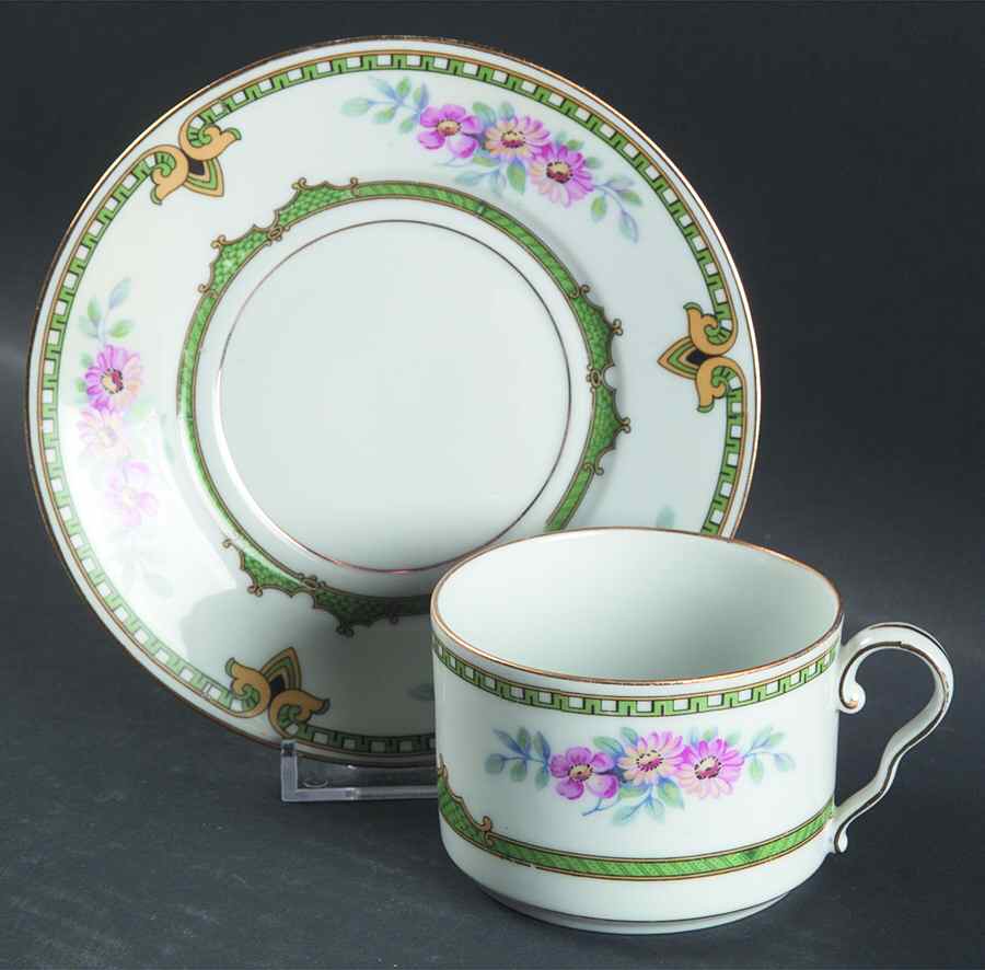 10555 Flat Cup & Saucer Set by Epiag-1