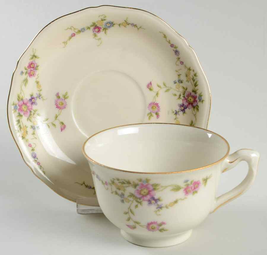 12317 Footed Cup & Saucer Set by Epiag-1