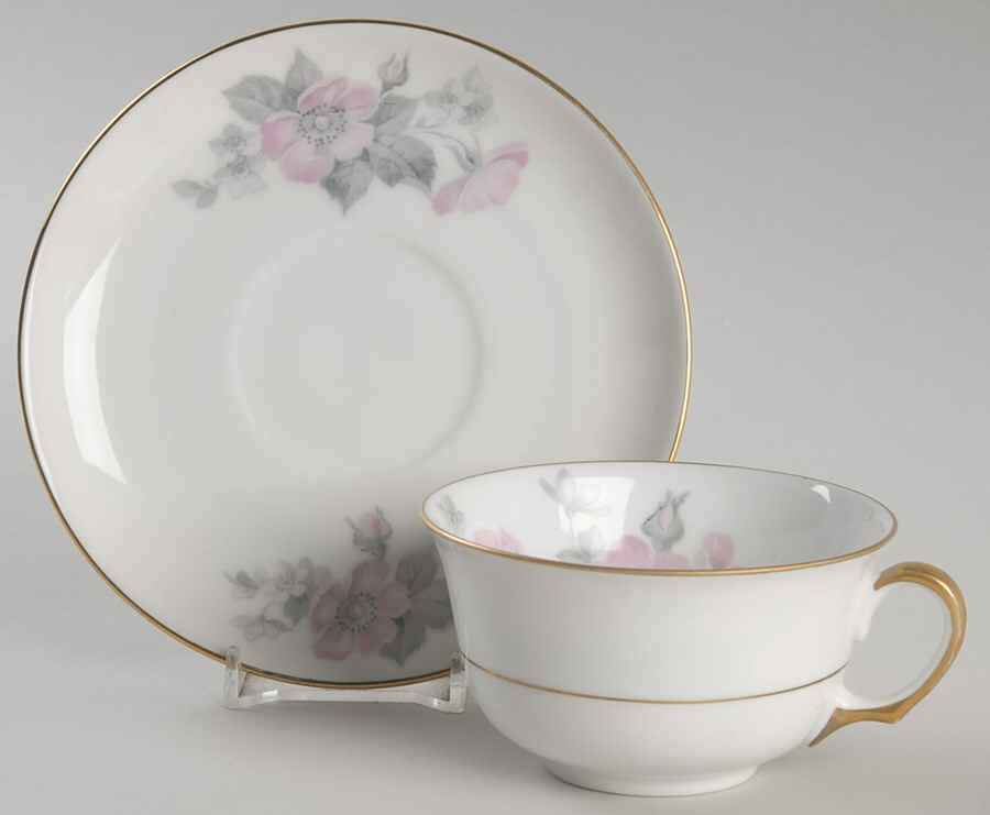 5084 Flat Cup & Saucer Set by Epiag-1