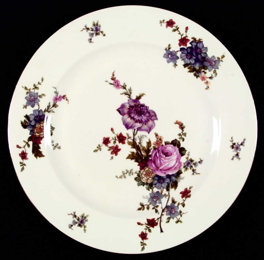 5748 (Cream Background) Dinner Plate by Epiag-1