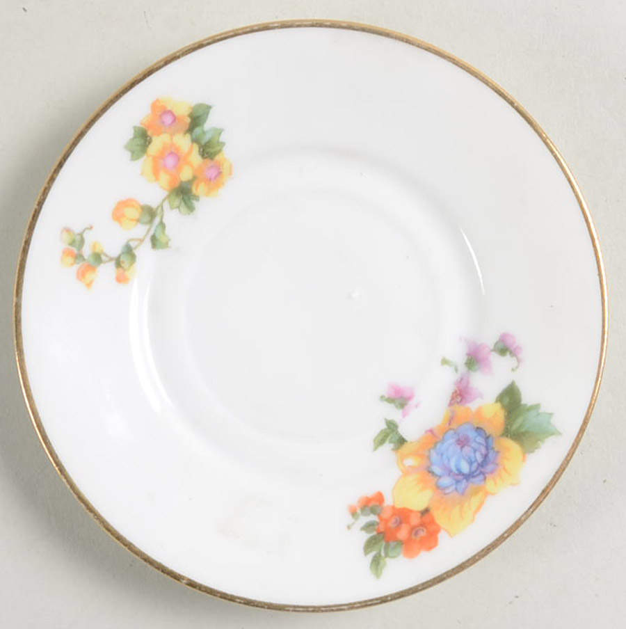 5748 (White Background) Saucer for Demitasse Cup by Epiag-1
