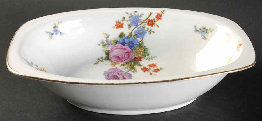 5748 (White Background) 9" Oval Vegetable Bowl by Epiag-1
