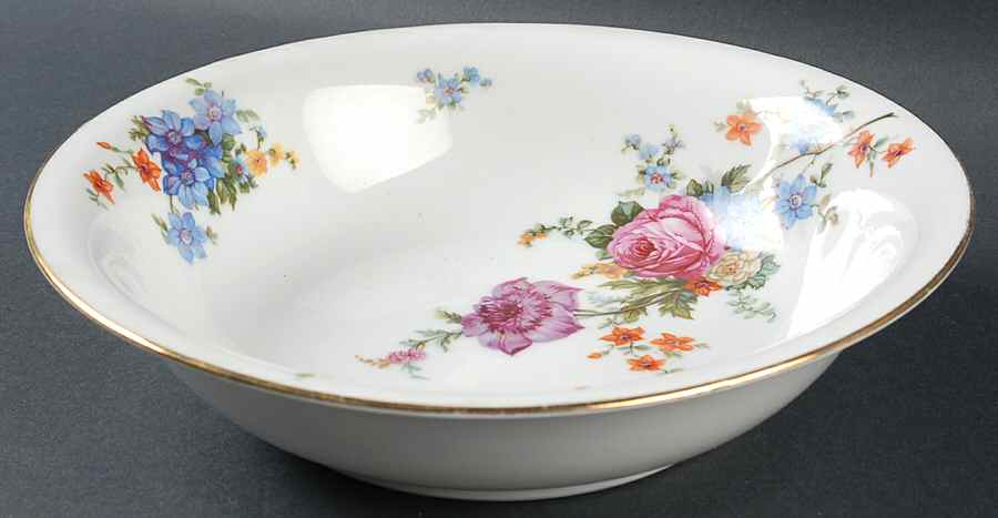 5748 (White Background) 9" Round Vegetable Bowl by Epiag-1
