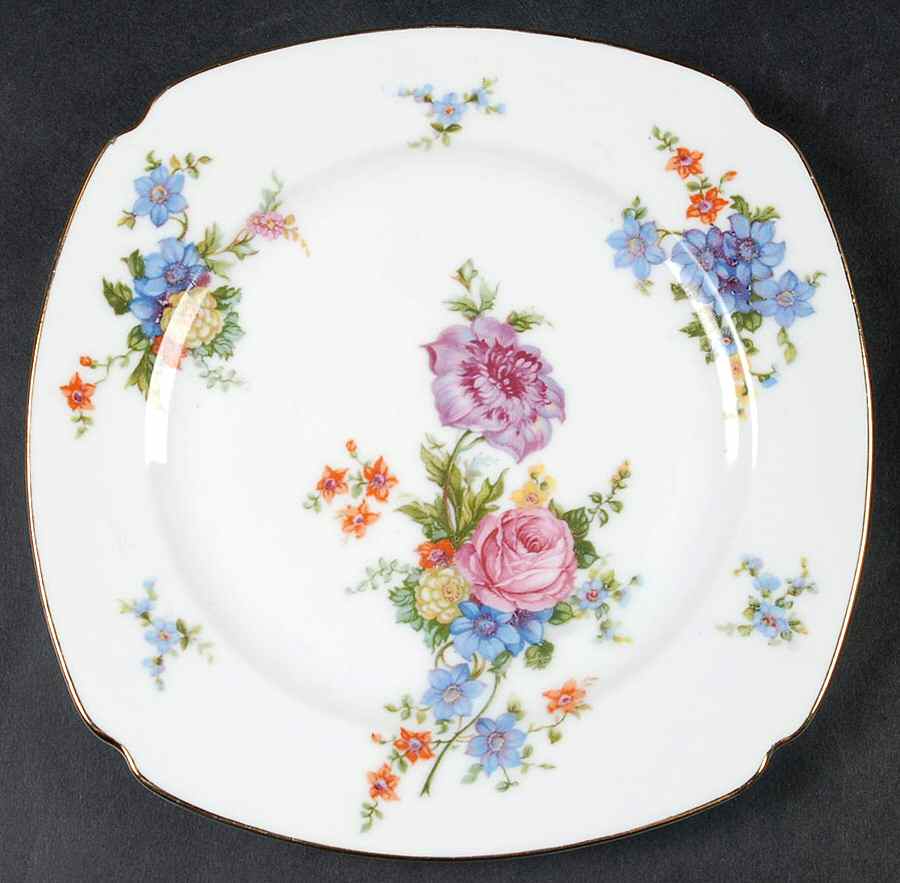 5748 (White Background) Square Salad Plate by Epiag-1