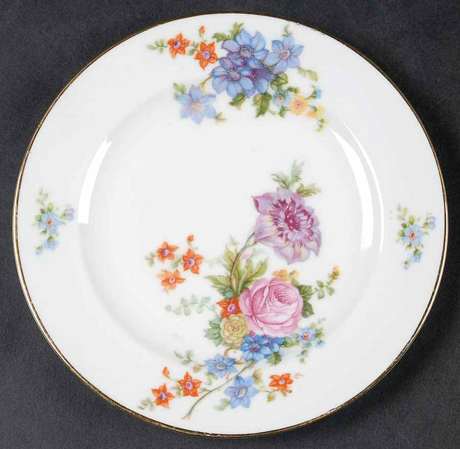 5748 (White Background) Bread & Butter Plate by Epiag-1