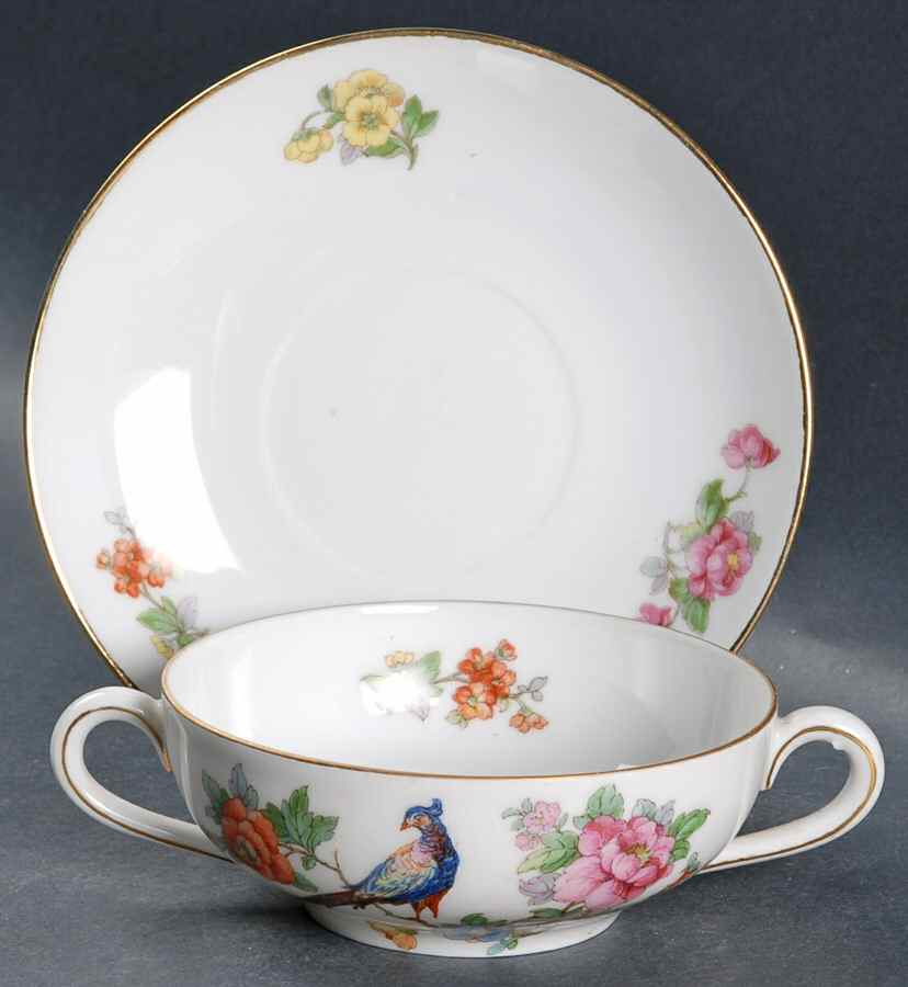 6509 Flat Bouillon Cup & Saucer by Epiag-1
