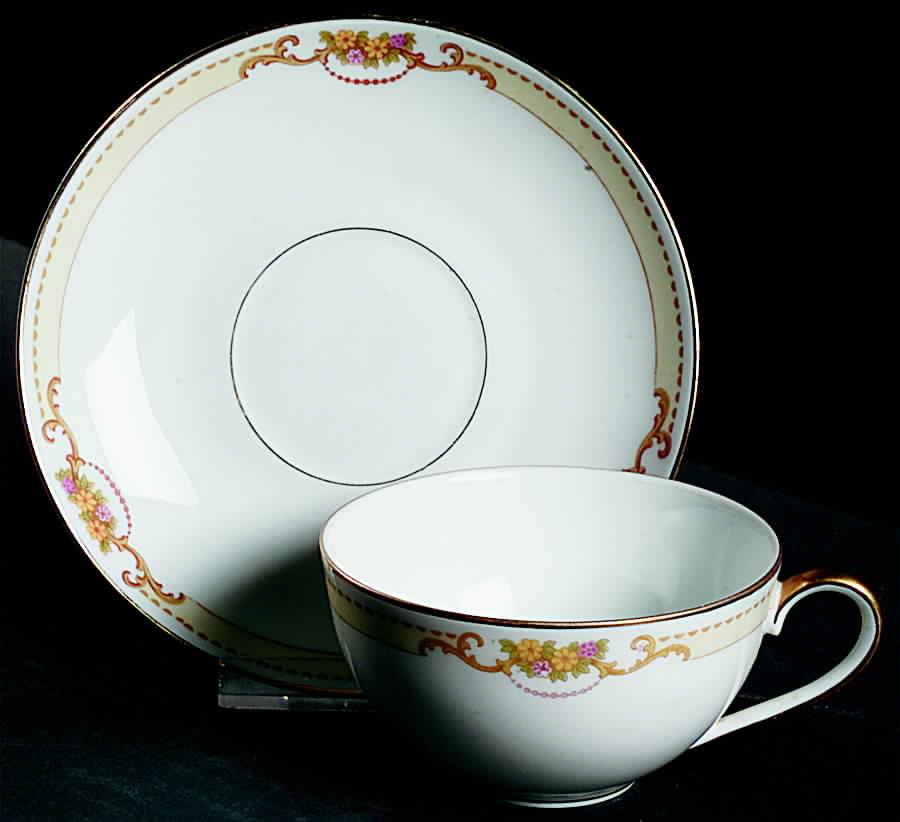 6525 Flat Cup & Saucer Set by Epiag-1