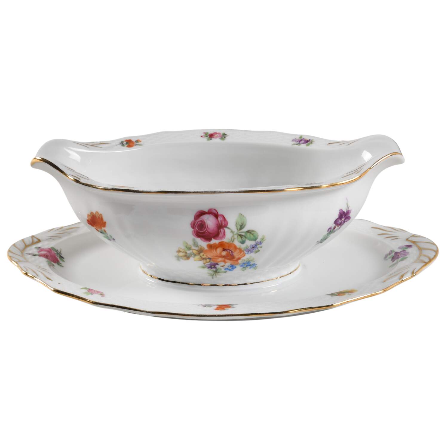 8462 Gravy Boat with Attached Underplate by Epiag-1