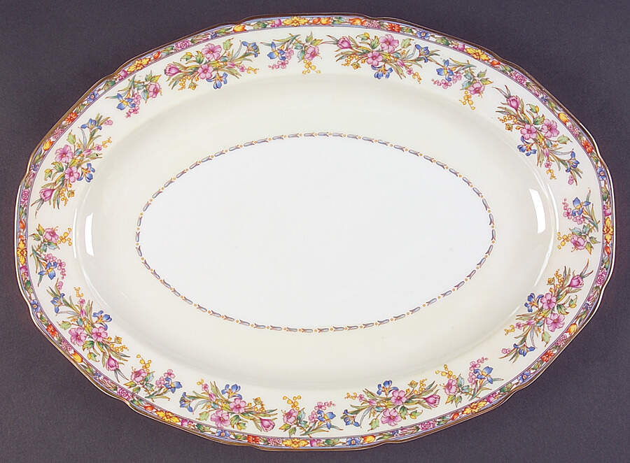 8987 15" Oval Serving Platter by Epiag-1