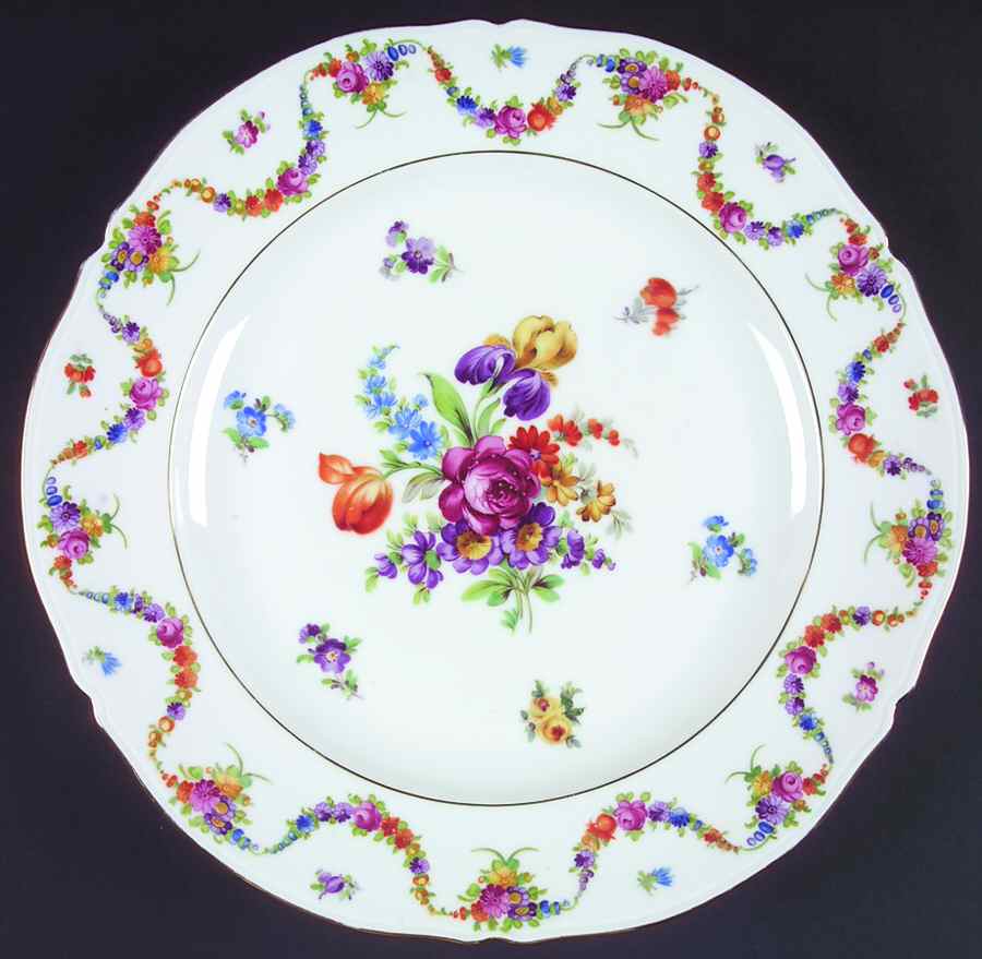 9954-9195 (White, Emboss Groove Edge) 13" Chop Plate (Round Platter) by Epiag-1