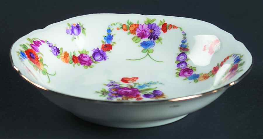 9954-9195 (White, Emboss Groove Edge) Fruit/Dessert (Sauce) Bowl by Epiag-1
