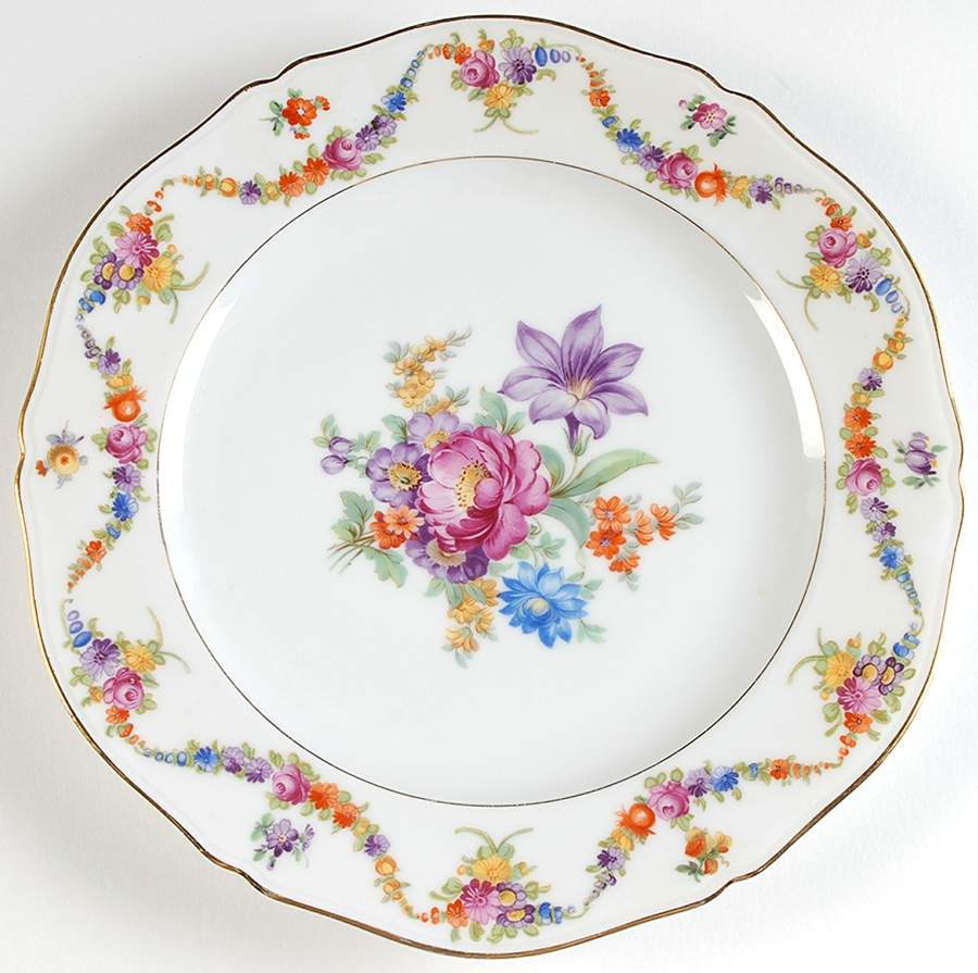 9954-9195 (White, Emboss Groove Edge) Dinner Plate by Epiag-1