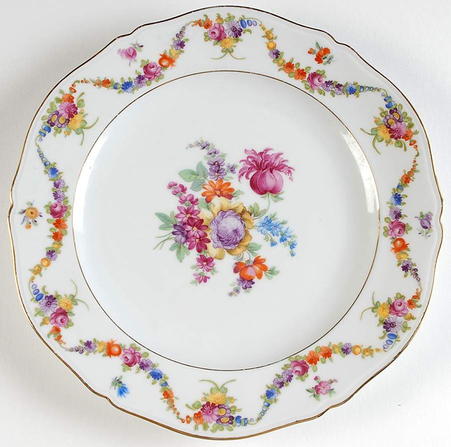 9954-9195 (White, Emboss Groove Edge) Dinner Plate by Epiag-1
