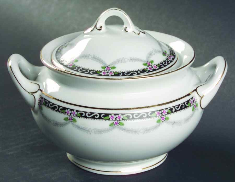 Bellevue Sugar Bowl & Lid by Epiag-1