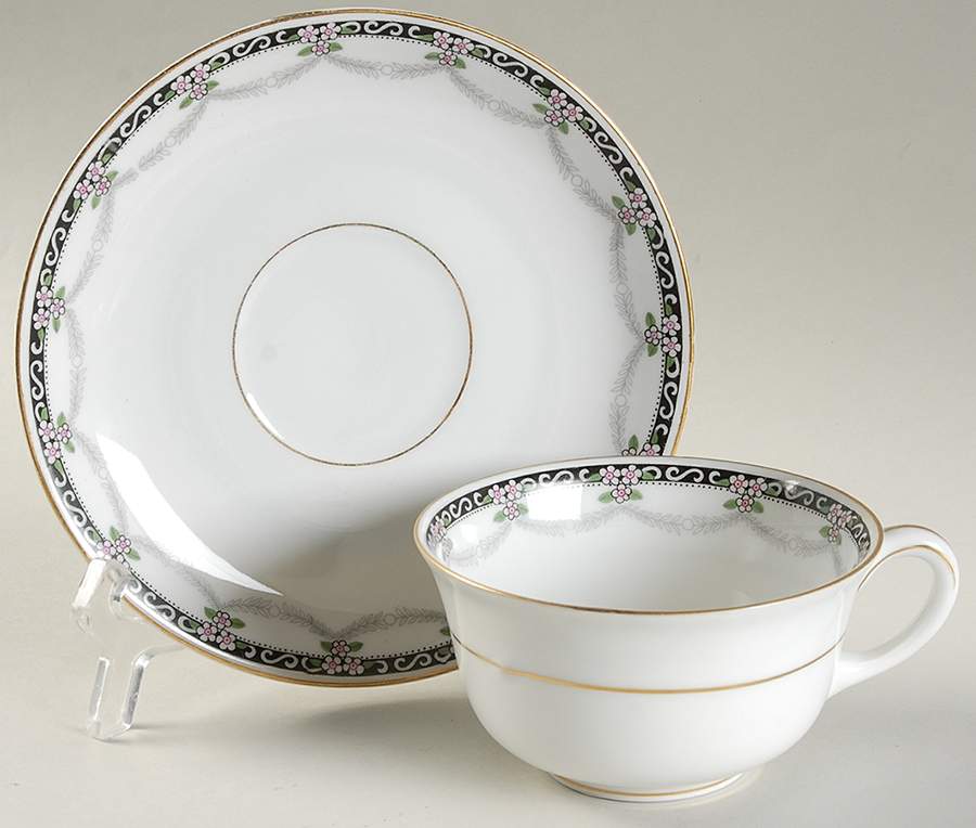 Bellevue Flat Cup & Saucer Set by Epiag-1
