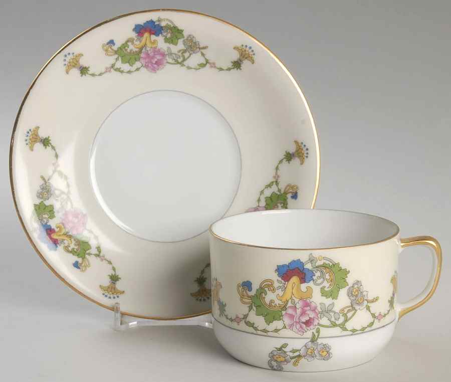 Budapest Flat Cup & Saucer Set by Epiag-1