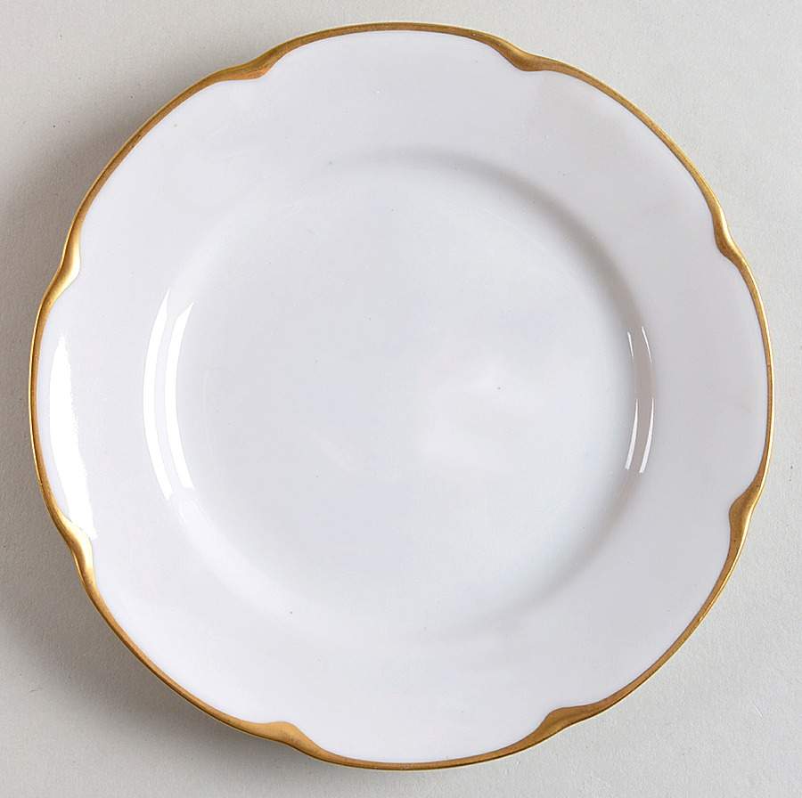 Coin Gold Alaska Bread & Butter Plate by Epiag-1