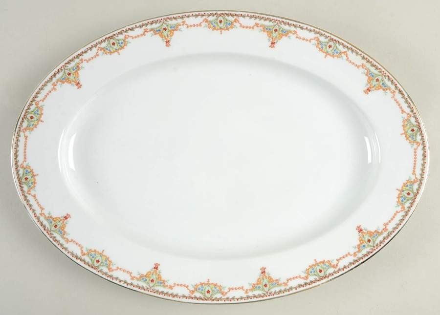 The Cromwell 15" Oval Serving Platter by Epiag-1