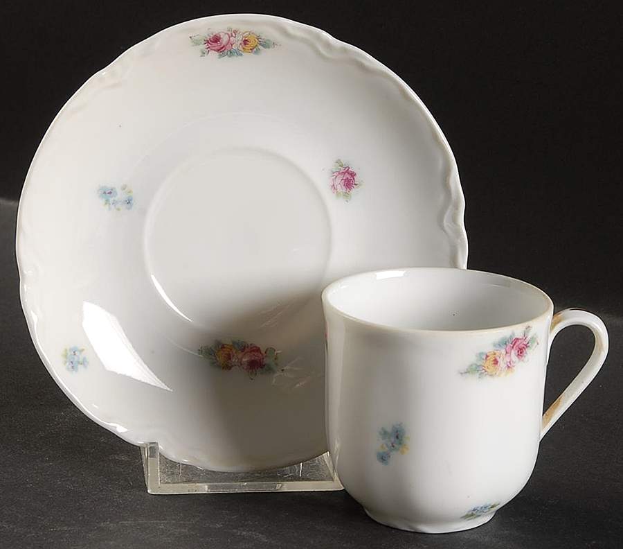 EPI10 Flat Demitasse Cup & Saucer Set by Epiag-1
