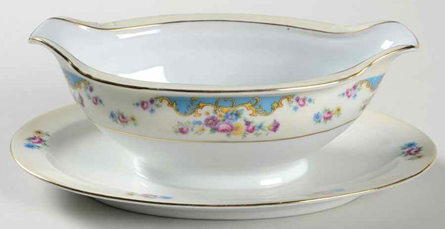 EPI12 Gravy Boat with Attached Underplate by Epiag-1
