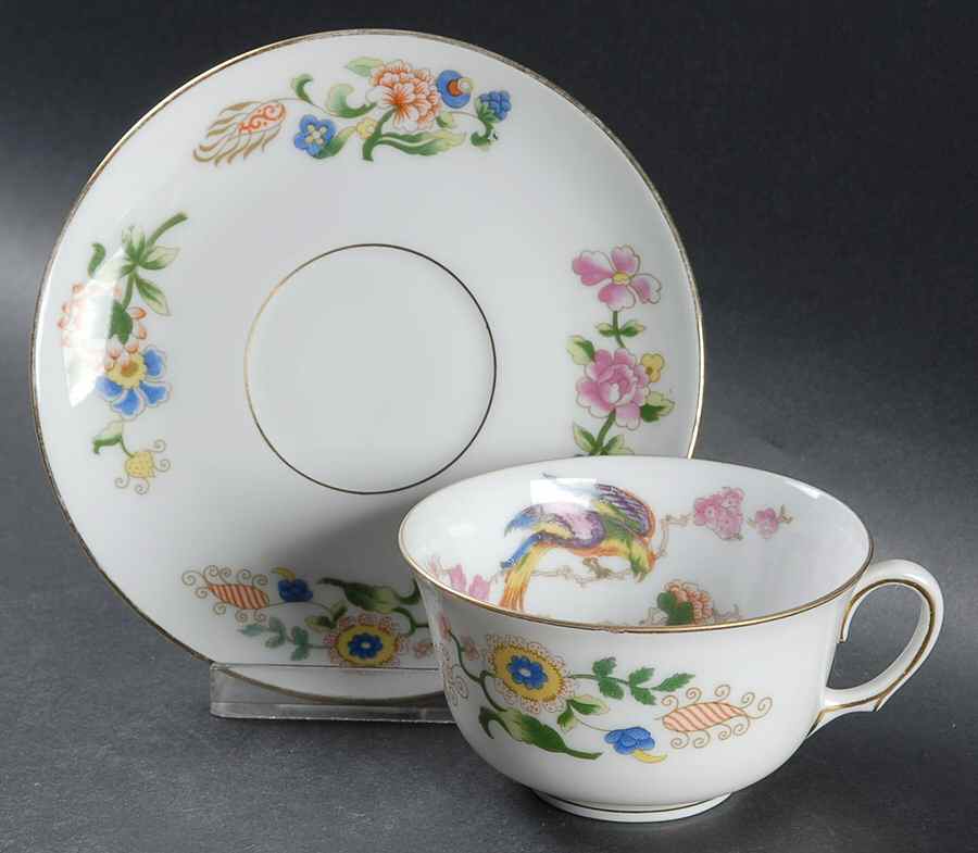 6720 Flat Cup & Saucer Set by Epiag-1
