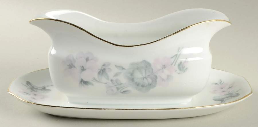 5082 Gravy Boat with Attached Underplate by Epiag-1