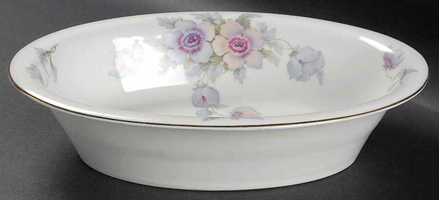 3268(Smooth) 9" Oval Vegetable Bowl by Epiag-1