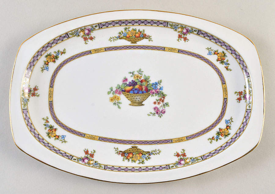 596 12" Oval Serving Platter by Epiag-1
