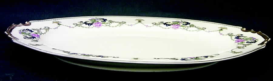 Isabele 14" Oval Serving Platter by Epiag-1