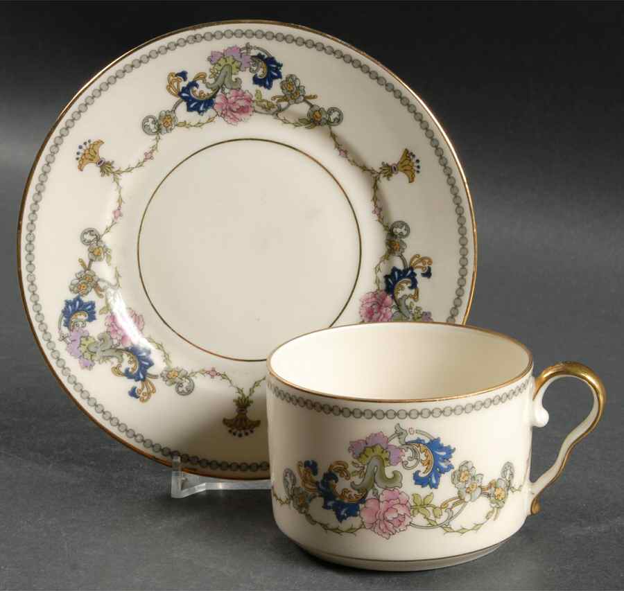 Isabele Flat Cup & Saucer Set by Epiag-1